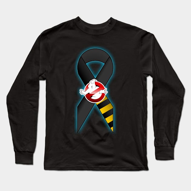 GB1 RIP Ribbon v2 (glow) face Long Sleeve T-Shirt by BtnkDRMS